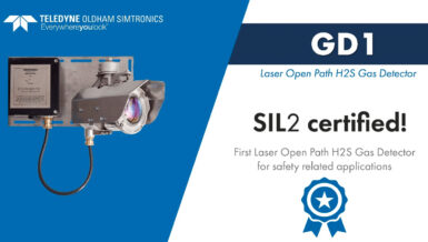 First Laser Open Path H2S Gas Detector for Safety Applications