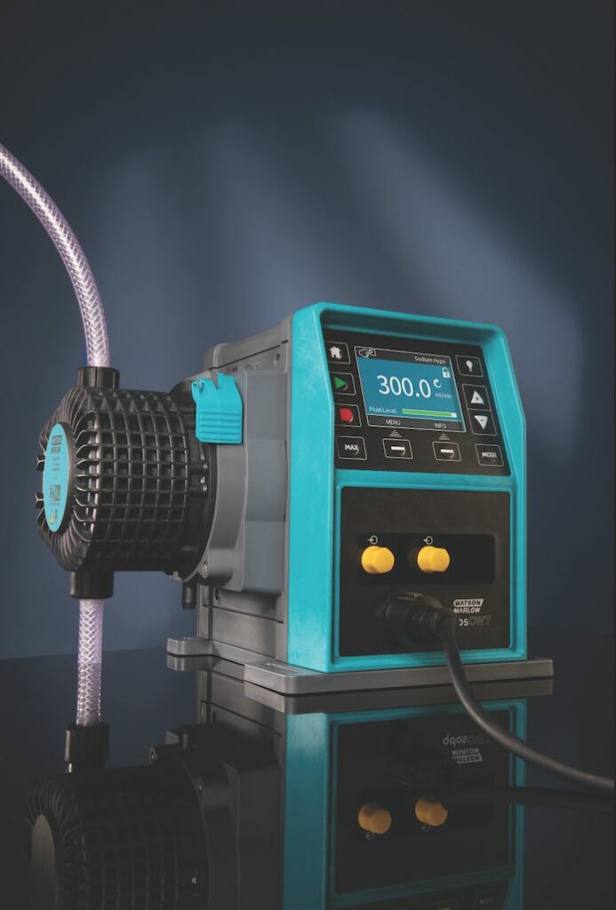 Qdos CWT Chemical Metering Pump Doses Chlorine Without Fail For Over 15,000 Hours at Ergon Inc.