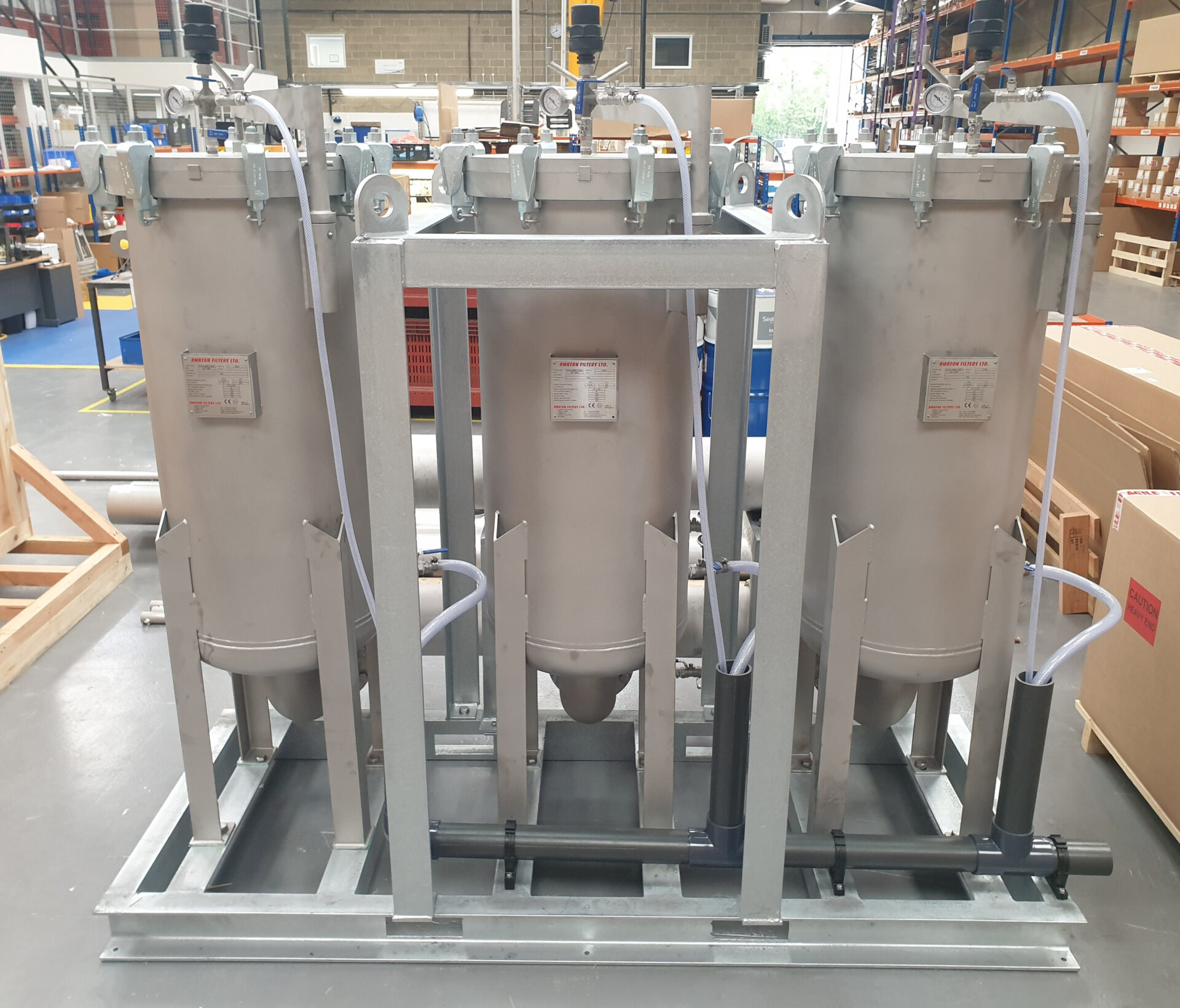 Process Filter Manufacturer Sees ‘Marked Rise’ in Water Industry Orders