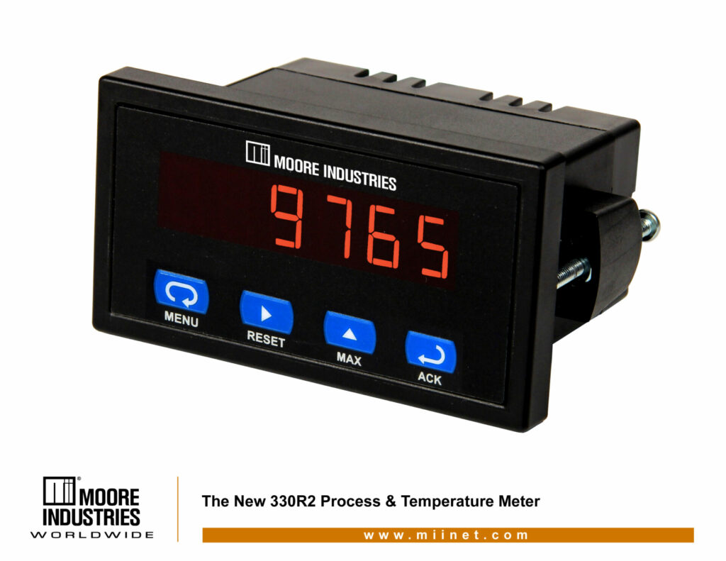 Moore Industries New Digital Process and Temperature Meter Enhances Efficiency for Process and Temperature Monitoring