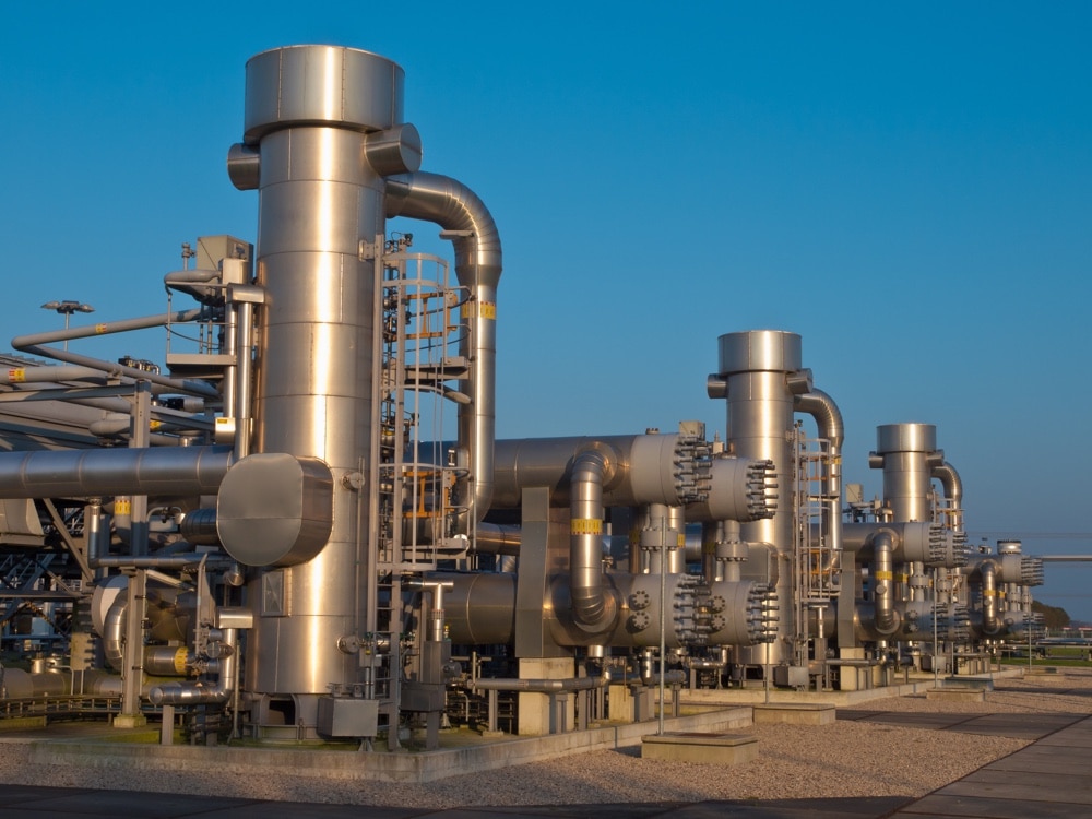 An Example of a natural gas plant